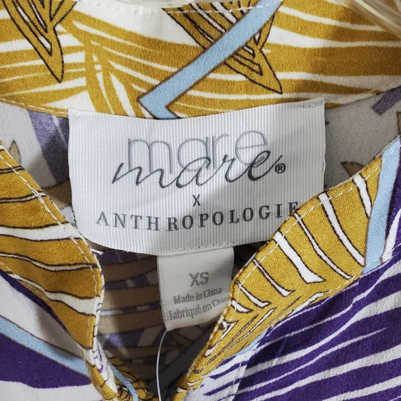 NWT Anthropologie x Mare Mare Lynda Maxi Dress XS Boho Cottagecore Floral - Picture 9 of 14